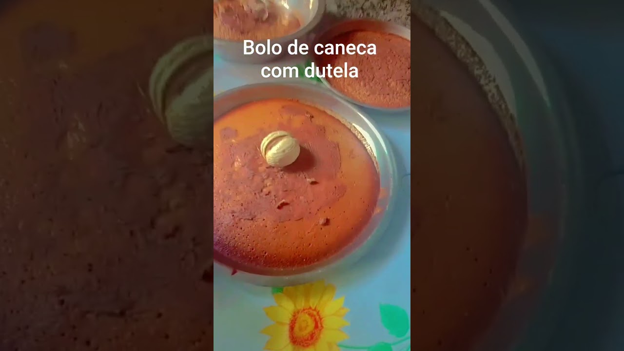 bolo de caneca 😋