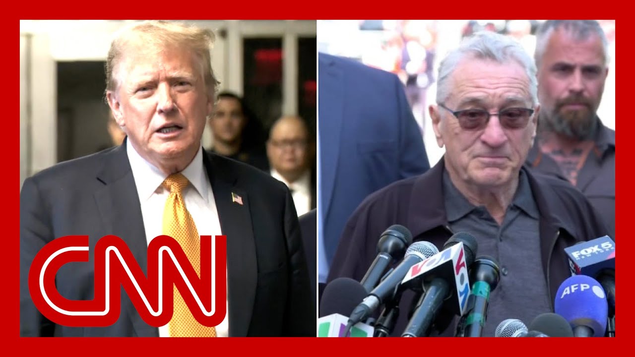 &lsquo;Broken down fool&rsquo;: Trump comments on Robert De Niro outside court