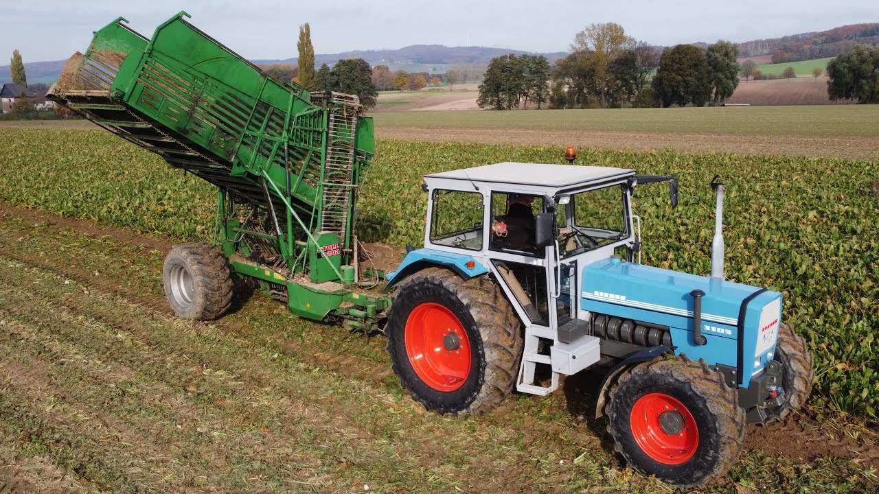 Rübenernte mit Eicher |  Lipper Agrarvideos