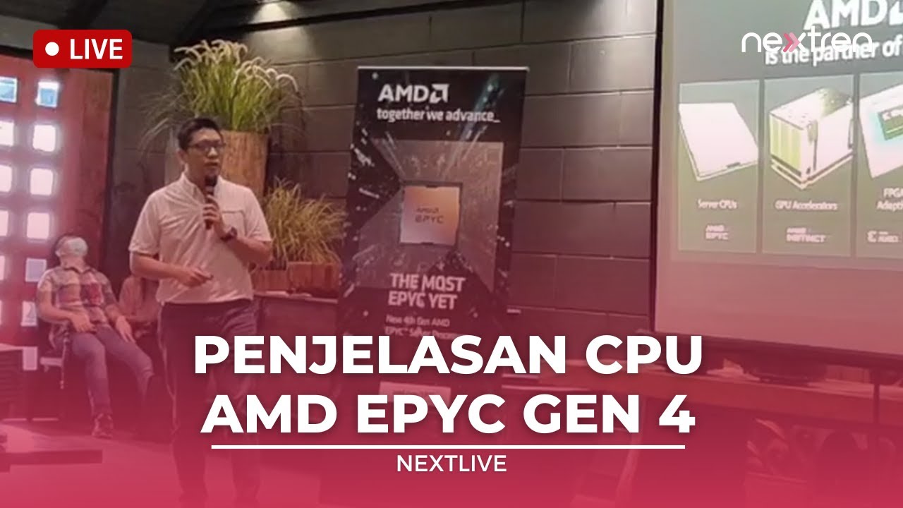 Penjelasan Tentang CPU AMD Epyc Generasi ke-4 | NextLive