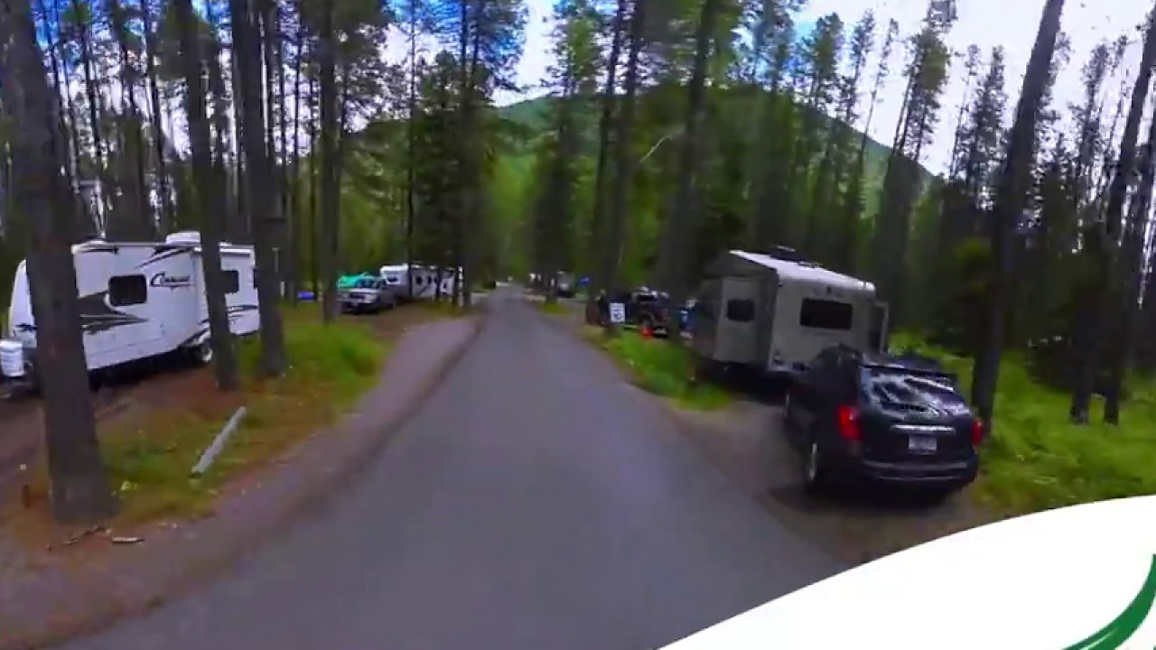 Apgar Campground Glacier National Park 360 Video Virtual Reality