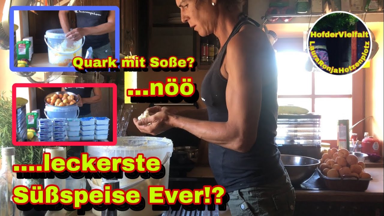 Österreichische SPEZIALITÄT !! | Selbstversorgung | Obstknödel | Knödel musst essen dass Was wirst 😉