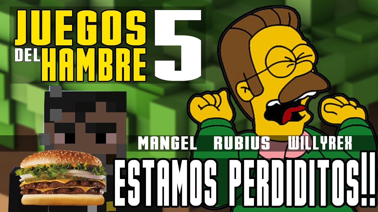ESTAMOS PERDIDITOS!! - Juegos del Hambre 5 Con Rubius y Willyrex - Minecraft