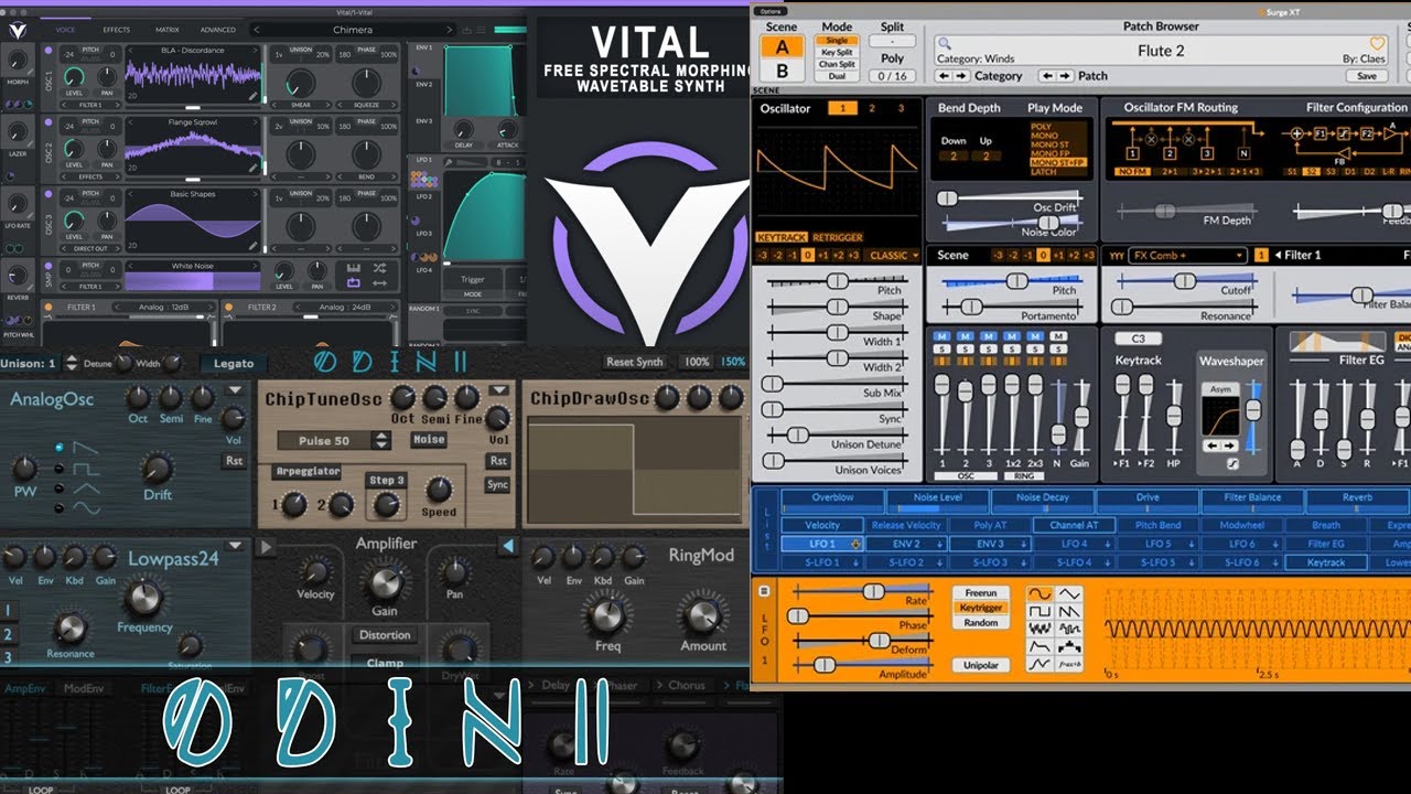 ТРИ БЕСПЛАТНЫХ МЕГА-КРУТЫХ VST-синтезатора