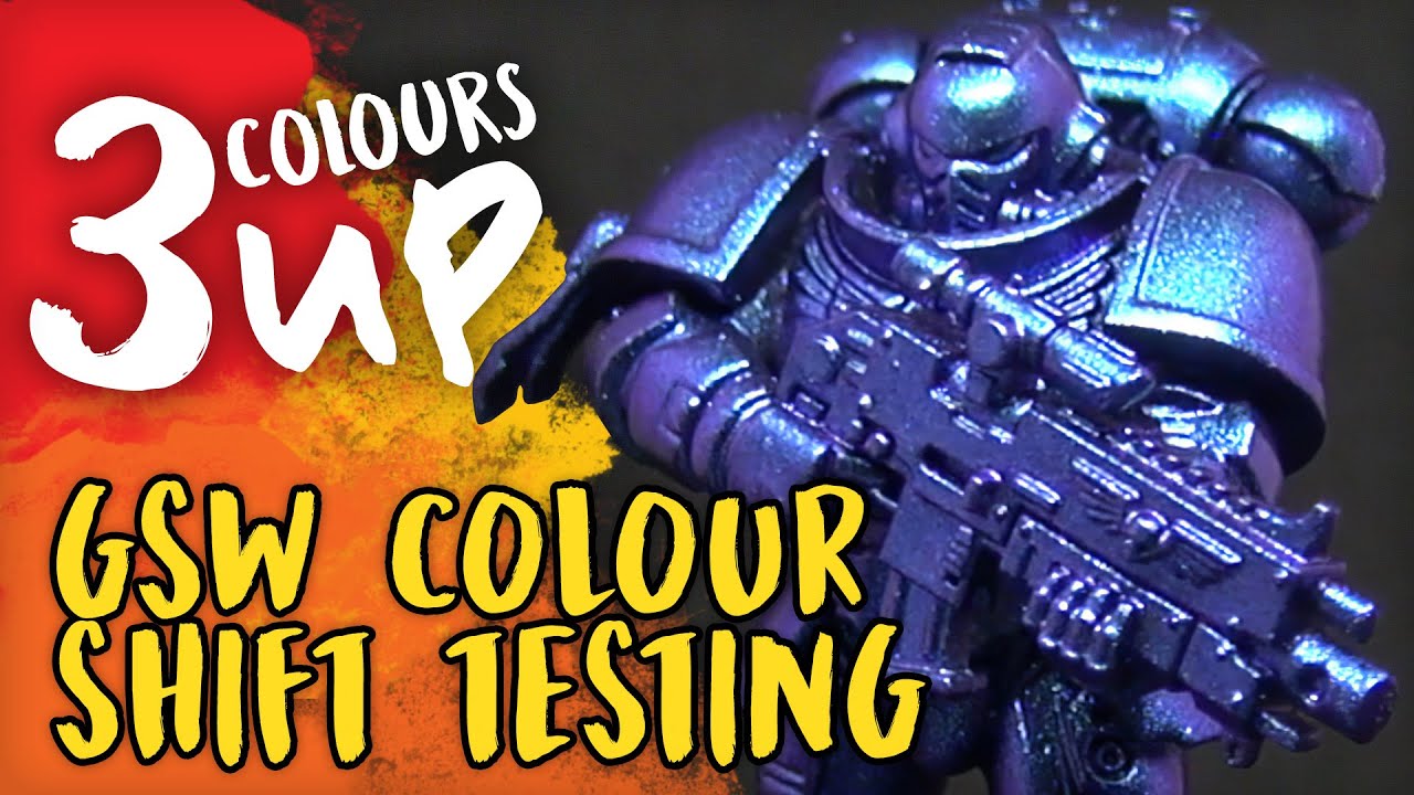 Green Stuff World Painting Tutorial - Colour Shift Paint Testing!