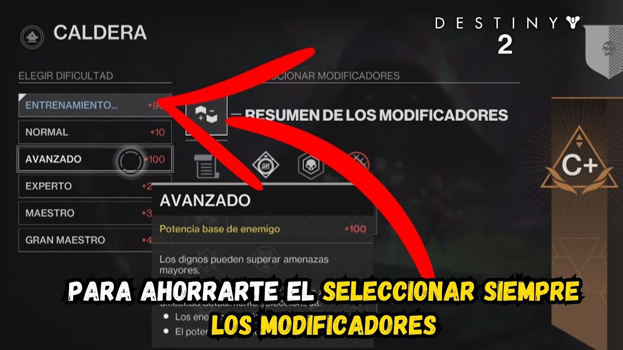 Con esto te ahorras estar seleccionando siempre los modificadores