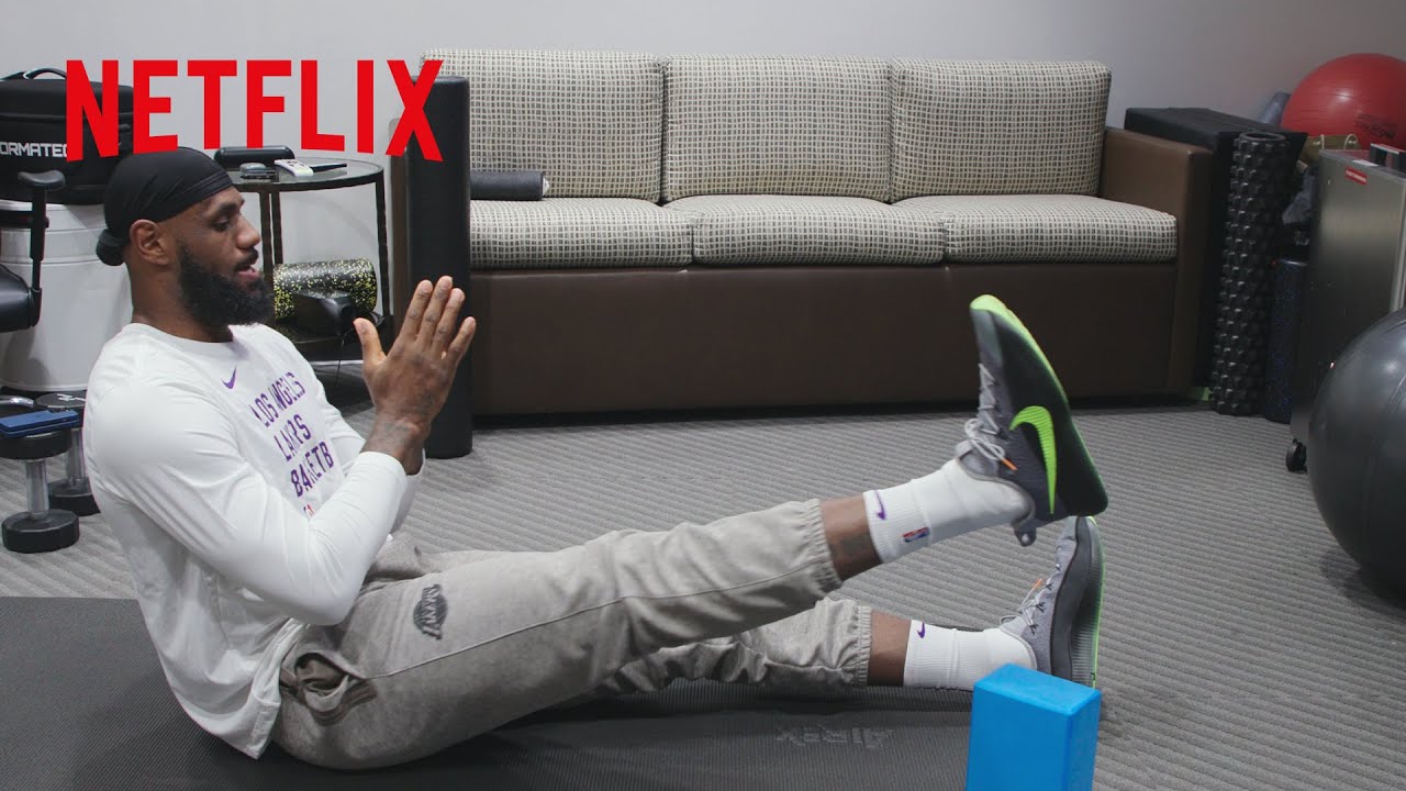 レブロン・ジェームズの試合当日ルーティン🏀 | スターティング5: 選ばれしエースたち | Netflix Japan