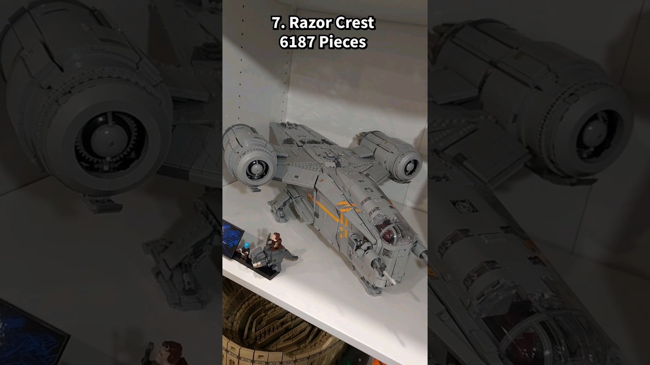 10 LARGEST LEGO SETS!