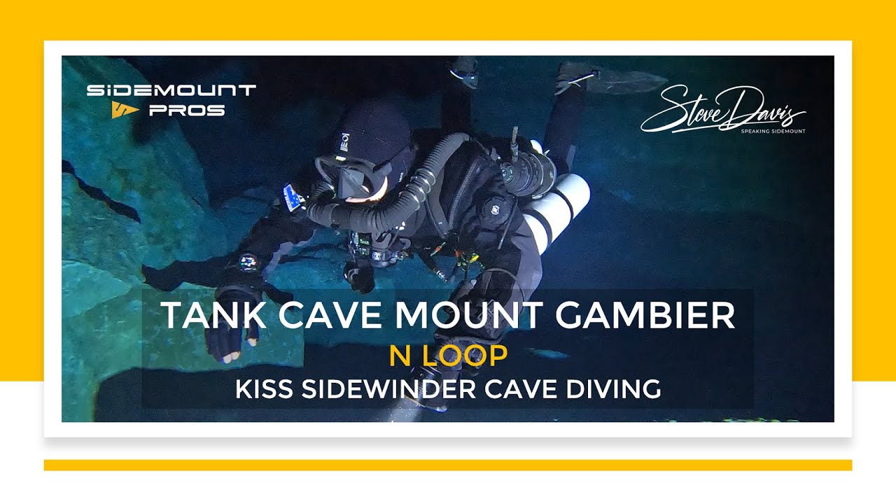 Breathtaking Tank Cave N Loop: KISS Sidewinder Cave Diving