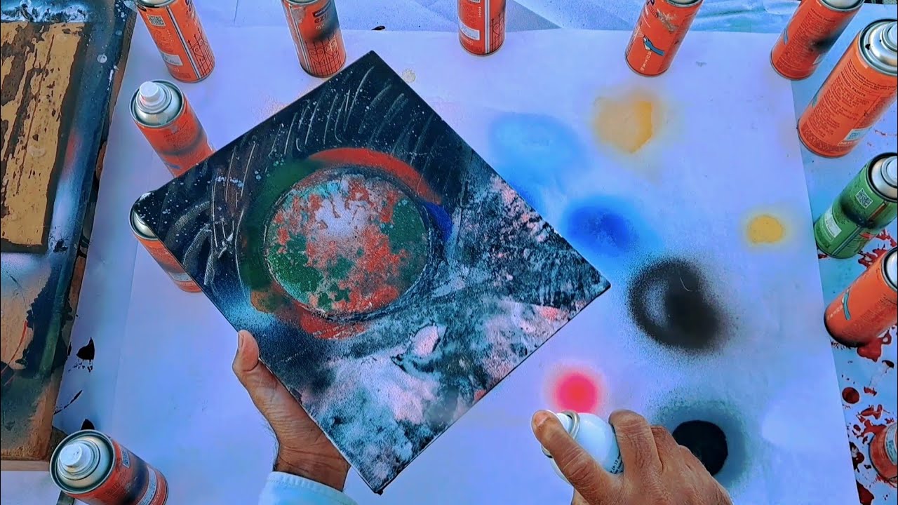 I ♡ SPRAY PAINT ART | Beginners level