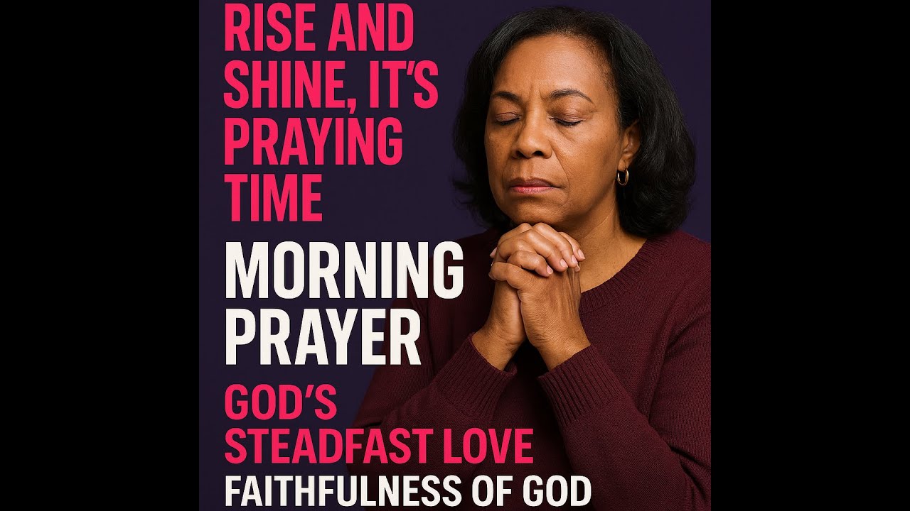 Morning Prayer: God’s Steadfast Love | Faithfulness of God | Apostle Karen Proctor's Ministries