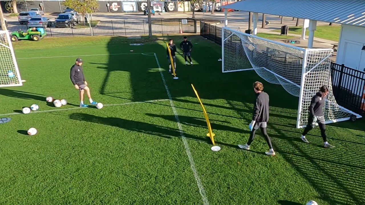 Goalkeeper Training | Crossing | College of Charleston Soccer 2/14/25