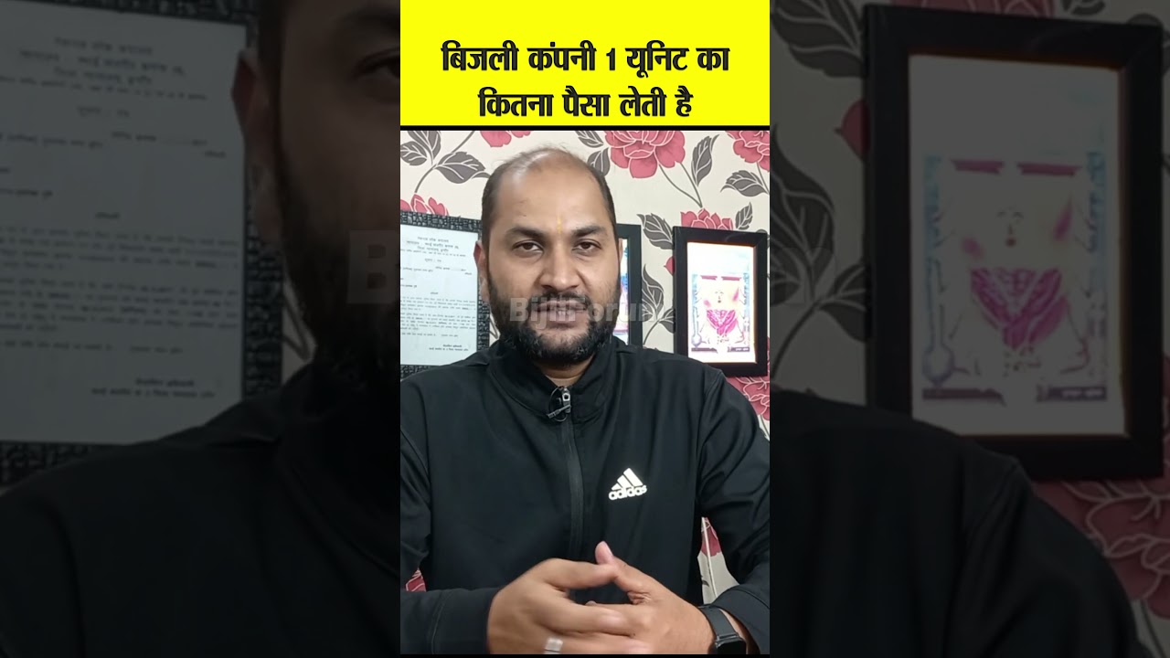 Unit Price in Electricity Bill 🤯 बिजली कंपनी 1 यूनिट का कितना पैसा लेती है