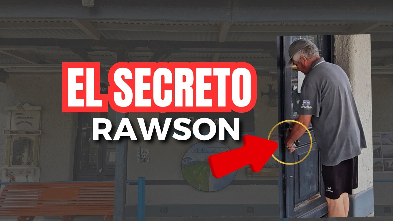 La historia de Rawson contada por el guardián de su estación