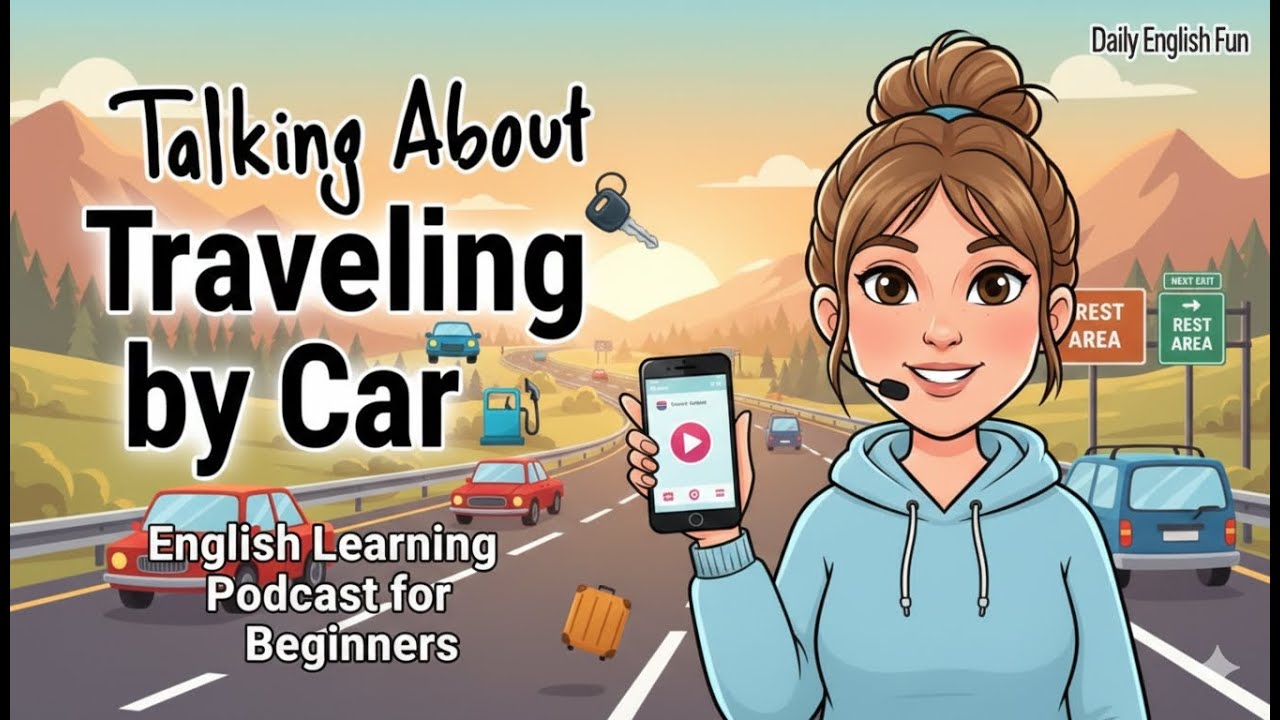 Talking About Traveling by Car 🚗🛣️ | English Learning Podcast for Beginners
