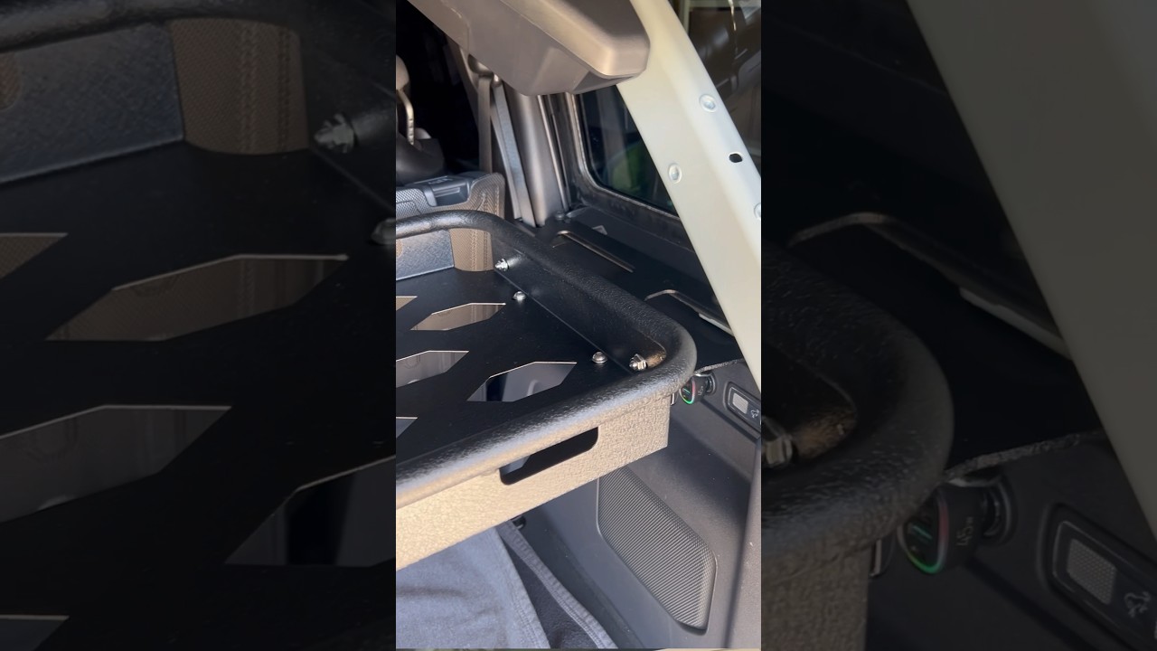 Rear cargo storage Ford Bronco