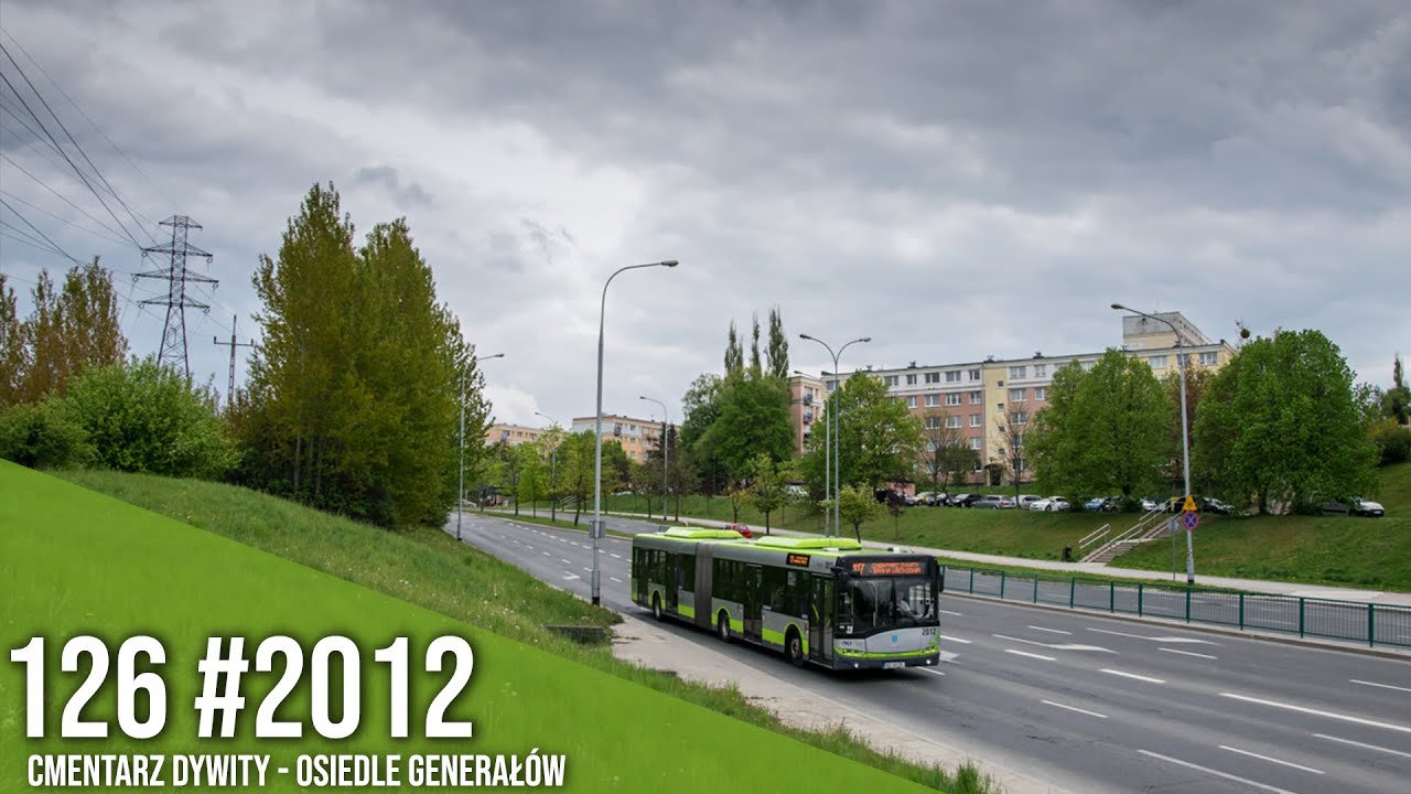 MPK Olsztyn | Przejazd Solaris Urbino 18 III #2012 | Linia 126 |