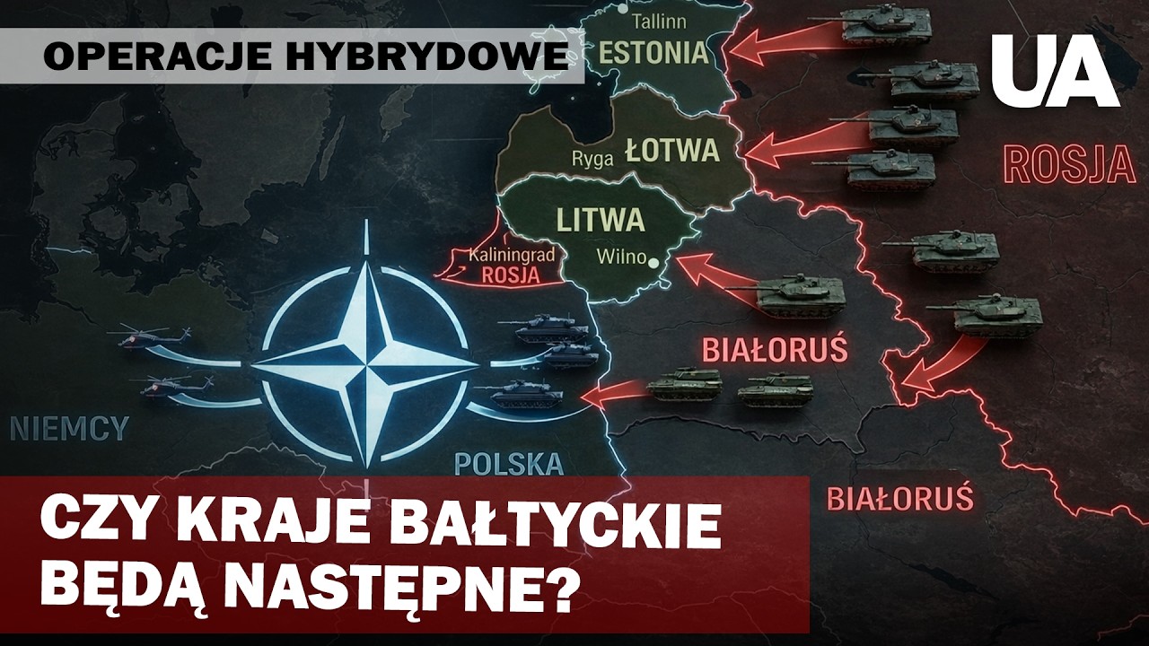 INWAZJA na PAŃSTWA BAŁTYCKIE hybrydowe groźby ROSJI wchodzą w FAZĘ WOJSKOWĄ. Czy Europa jest gotowa?