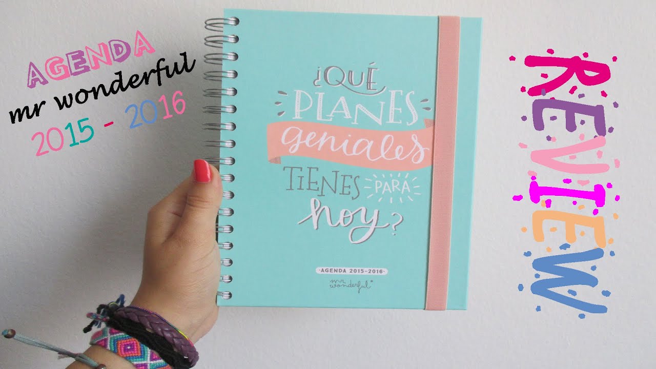 REVIEW AGENDA MR WONDERFUL