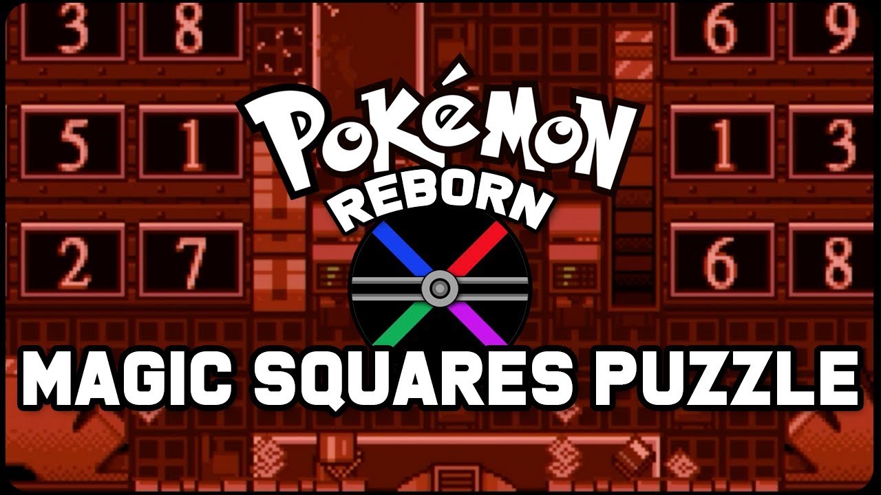 Pokemon Reborn Devon Magic Square Puzzle