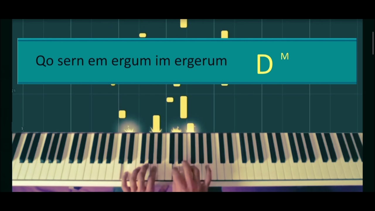 Qo sern em ergum im ergerum    Не в словах молитвенных речей