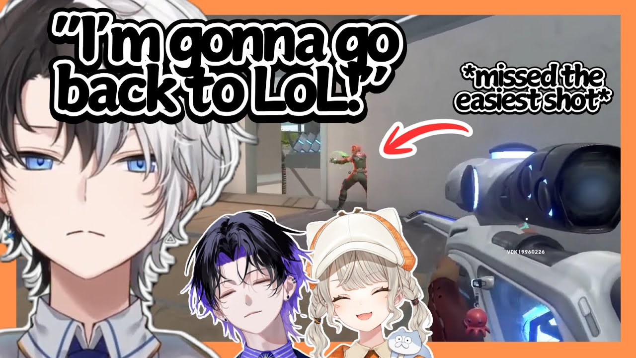 Kamito Plays Valorant After a Long Time and Instantly Wants to Quit 〖VSPO - English Sub〗