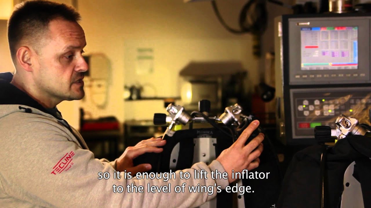 How is it built? Scuba Diving WING The Tecline Donut 22 SE