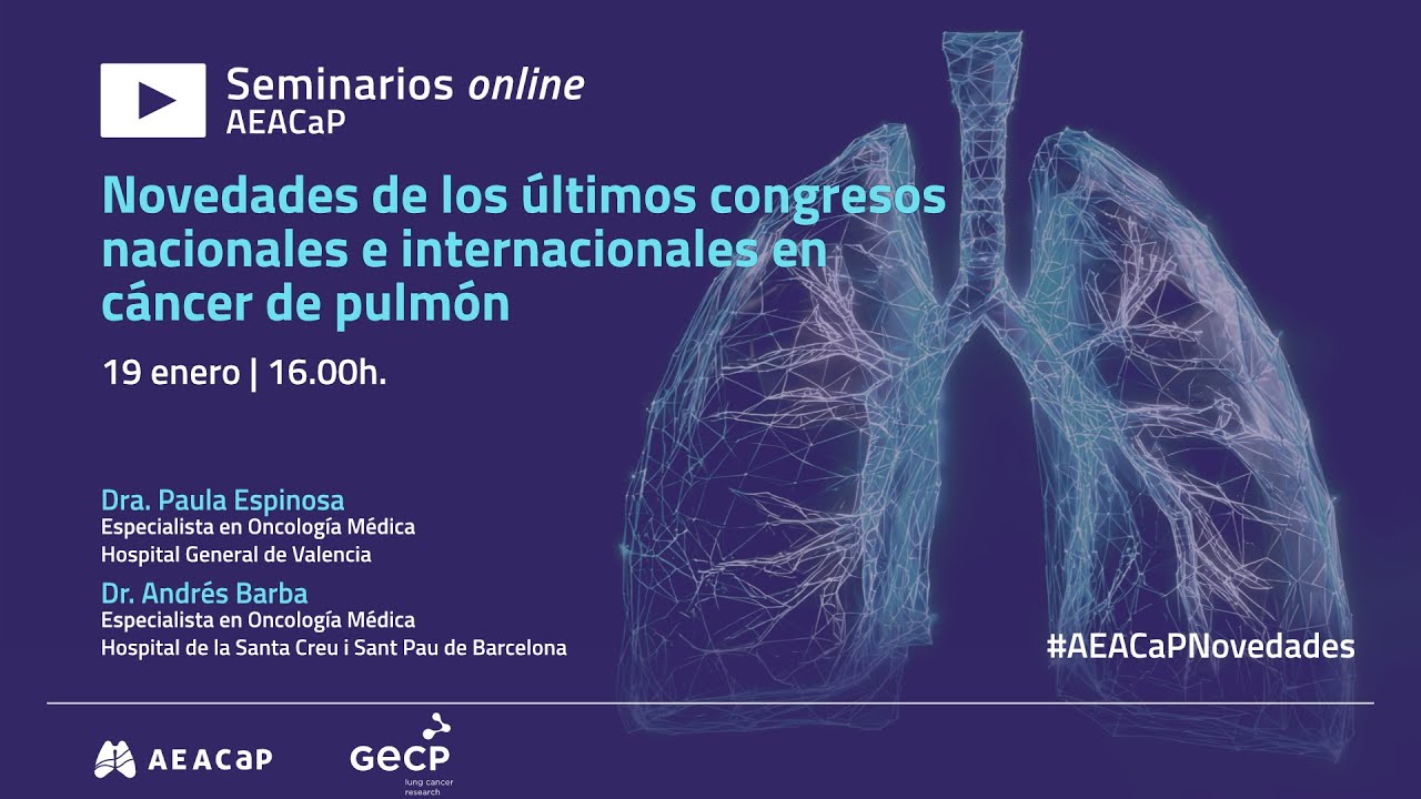 Novedades de los últimos congresos nacionales e internacionales en cáncer de pulmón
