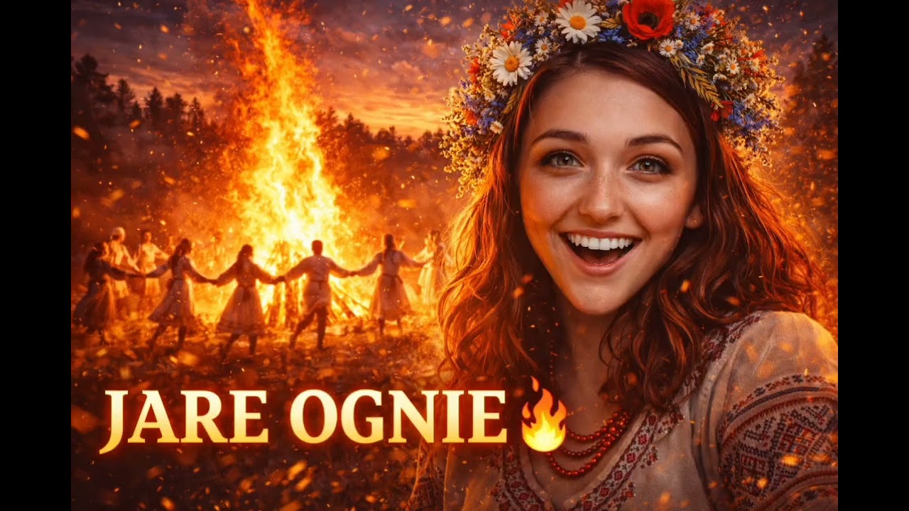 JARE OGNIE 🔥 Słowiański Rytuał Ognia | Ancient Slavic Fire Ritual Song Jare Gody