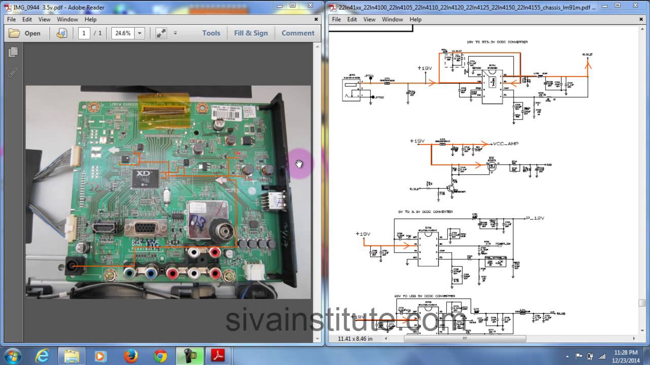 How to check Dead LED TV Motherboard step by step