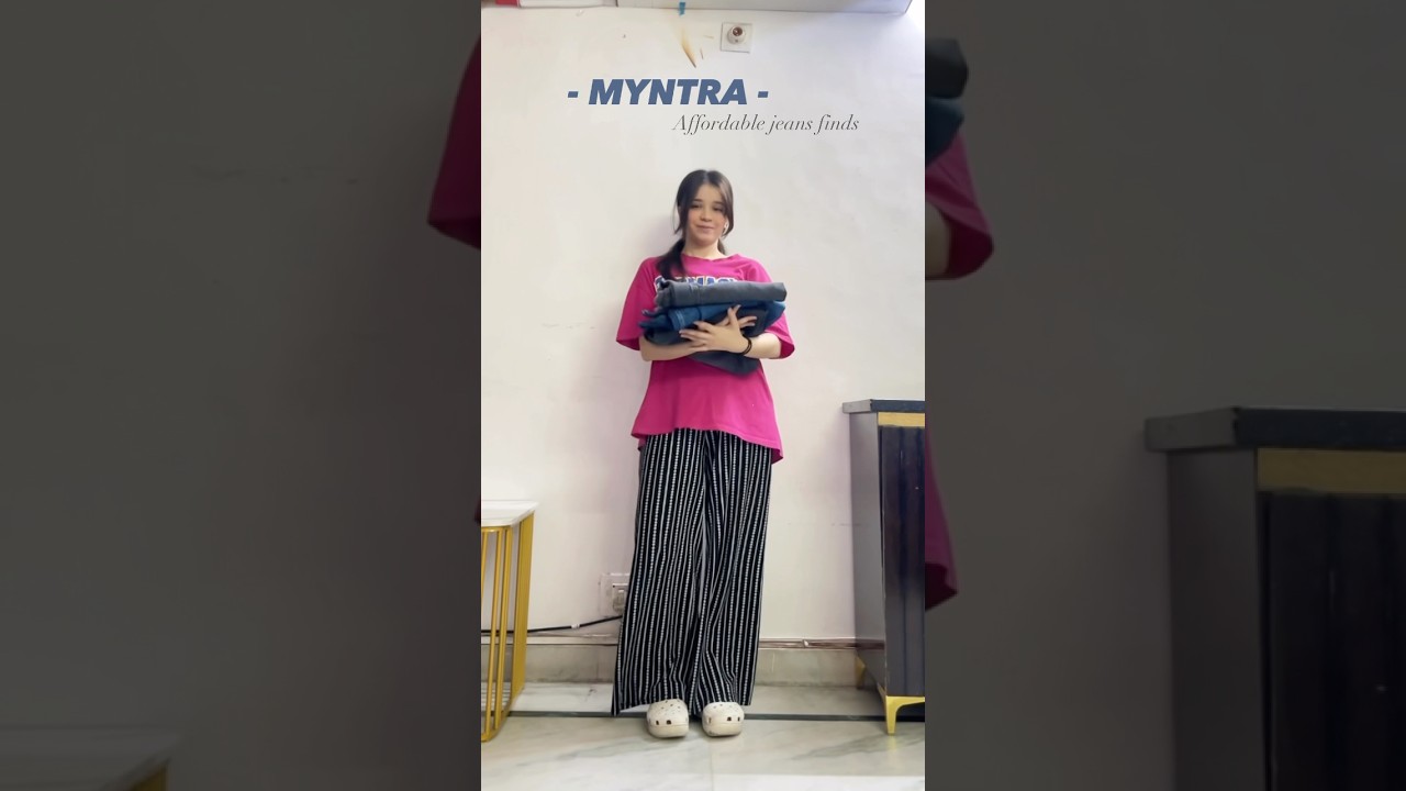 Myntra jeans under ₹800 #myntra #jeans #jeanshaul #fashion #ootd #myntrafinds