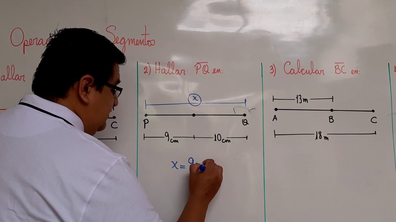OPERACIONES CON SEGMENTOS PARTE UNO - NIVEL PRIMARIA
