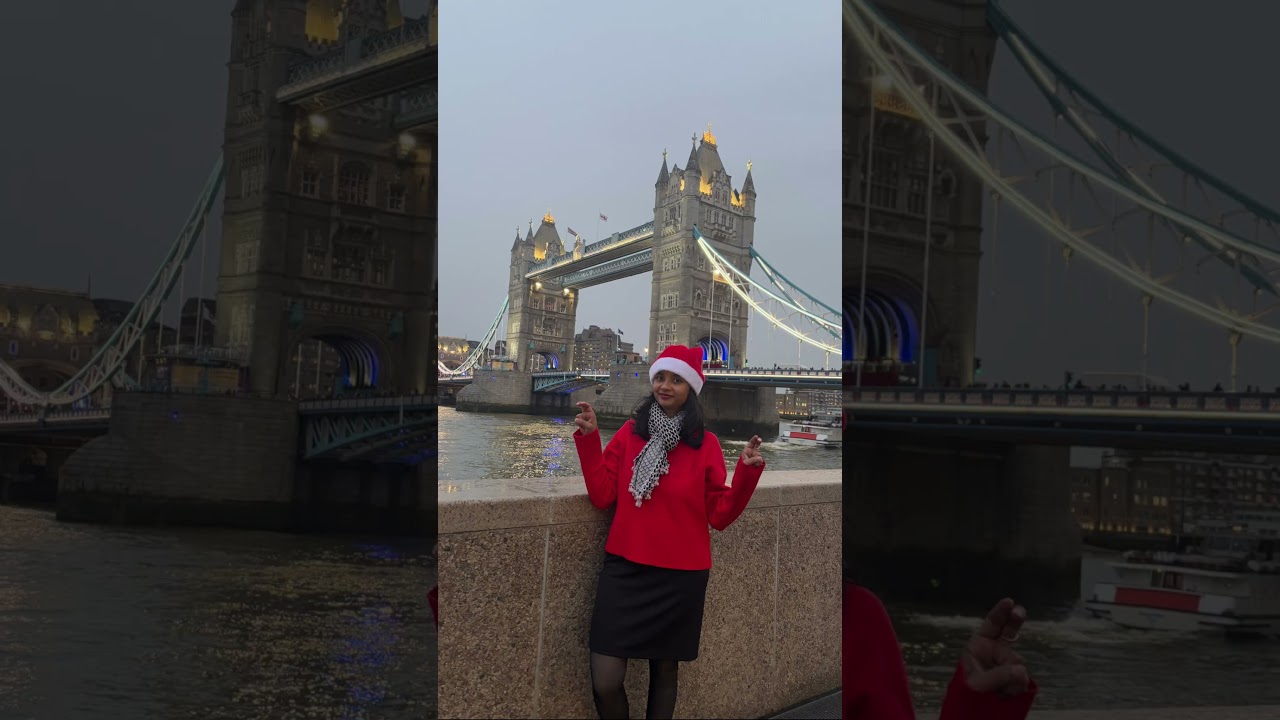 Merry Christmas 🎅 #ukkilifevlogs #christmas #indianinlondon #londontravelguide #ukvlogs #winter