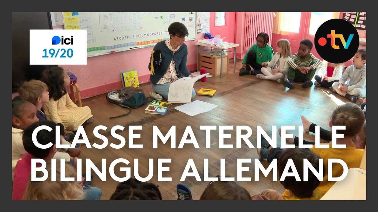 Classe maternelle bilingue allemand