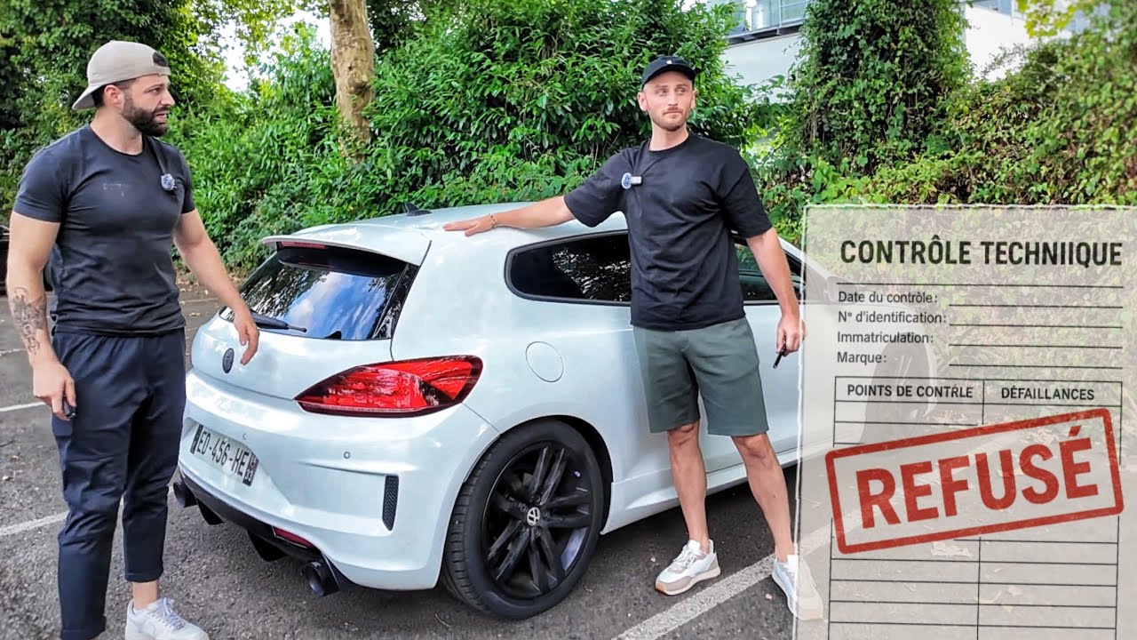 L’achat de cette Scirocco a mal tourné ! (RIP le Contrôle Technique 🔊)