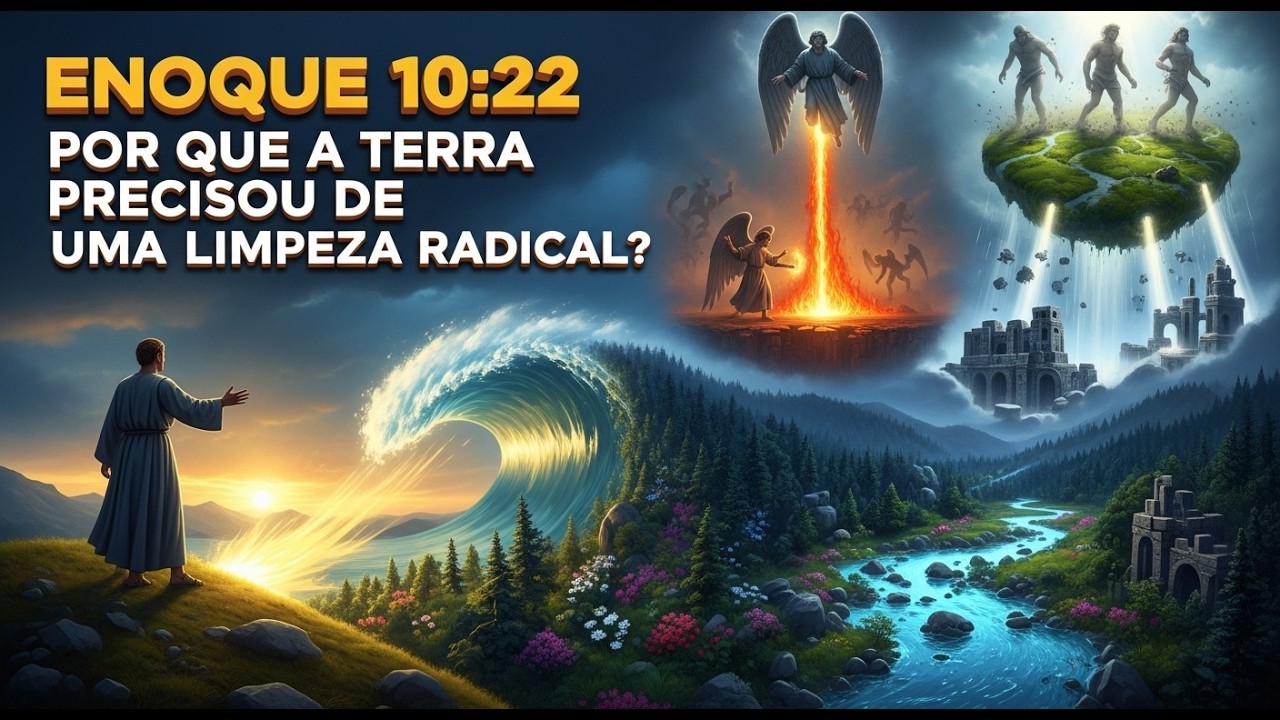 Enoque 10.22 - O Versículo Proibido: A sentença final contra os Anjos Caídos e Nefilins.