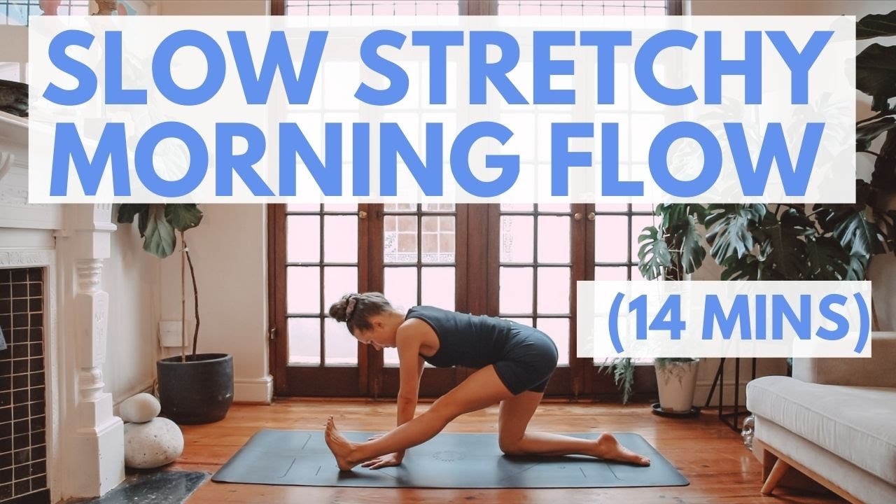 FULL BODY MORNING STRETCH: Gentle Morning Yoga to Ground Yourself | Slow Yoga Flow