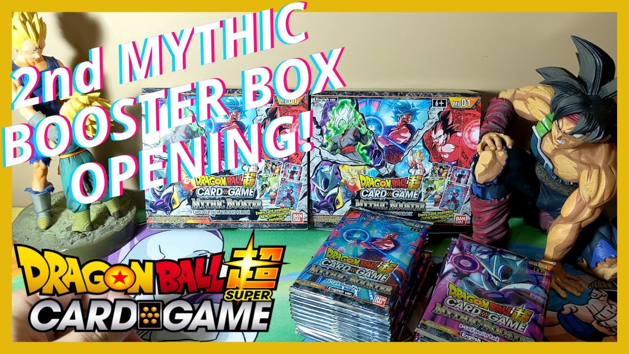 Another Mythic Booster Box Opening! - Dragon Ball Super Card Game