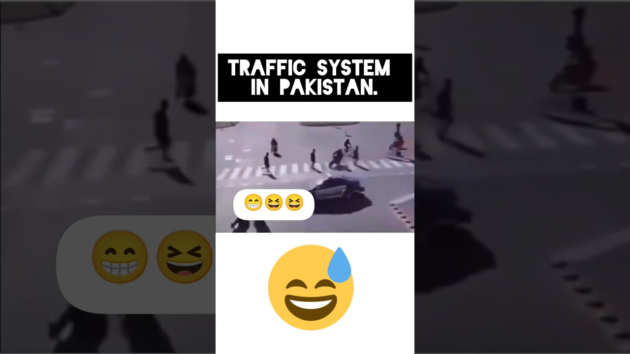Traffic system in Pakistan... #ytmistpopularvideo