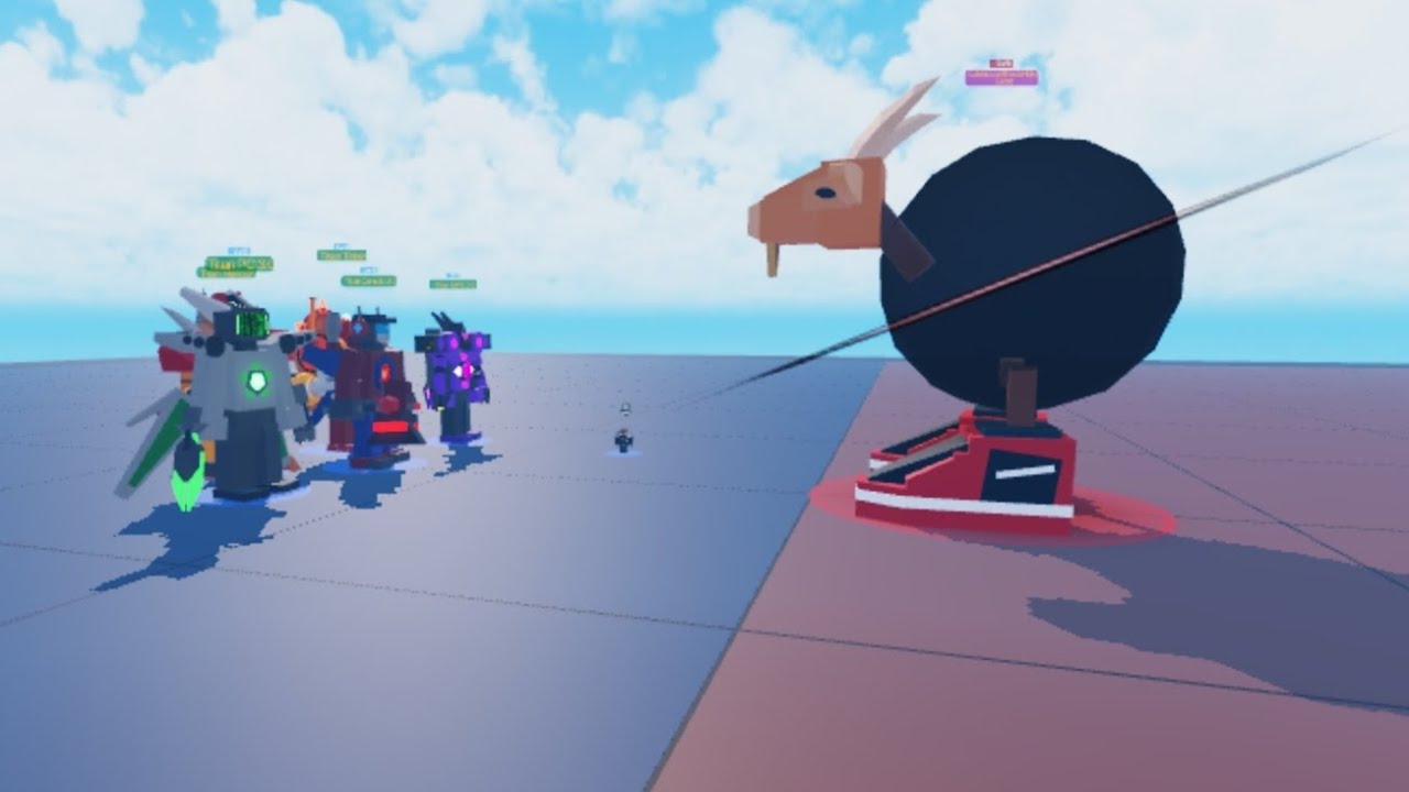 Brainrot vs mecha blackhole goat showcase