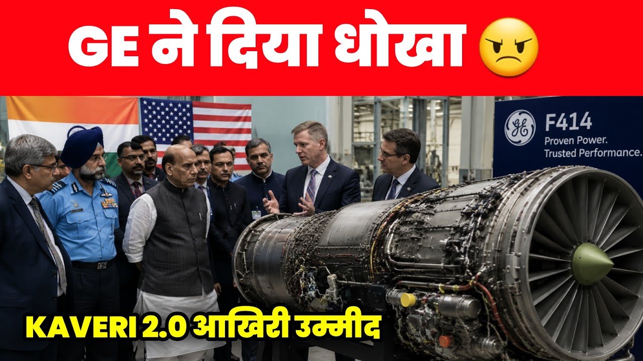 GE ने दिया फिरसे धोखा - Kaveri 2.0 engine is finally Under Big Action 