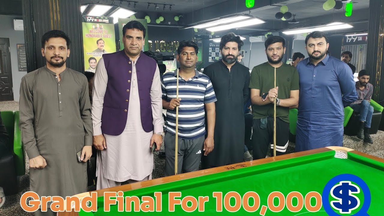 Snooker Grand Final For 100,000 💵 | Asjid Iqbal Vs Mubashir Raza | 199Snooker Lounge #snookerfinal