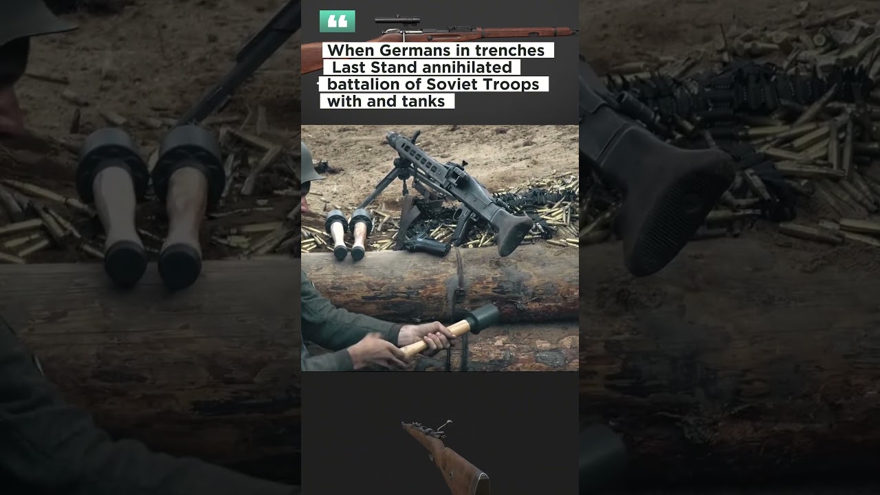 1944: German Last Stand vs hundreds of Soviet Troops & Tanks | Epic WW2 Battle