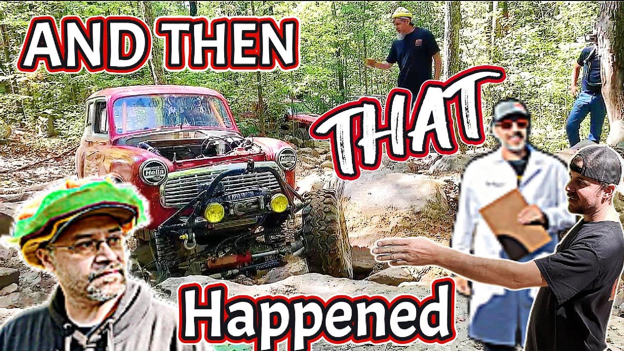 В итоге на трассе Windrock наш Hillman/Jeep закончился вот так?