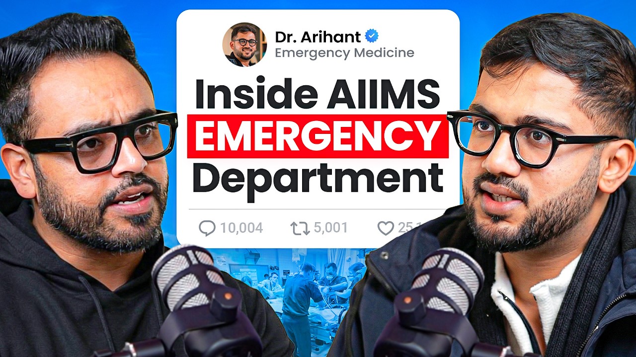 Emergency Medicine Will Break You Before It Builds You | The Honest Truth | Dr. Arihant