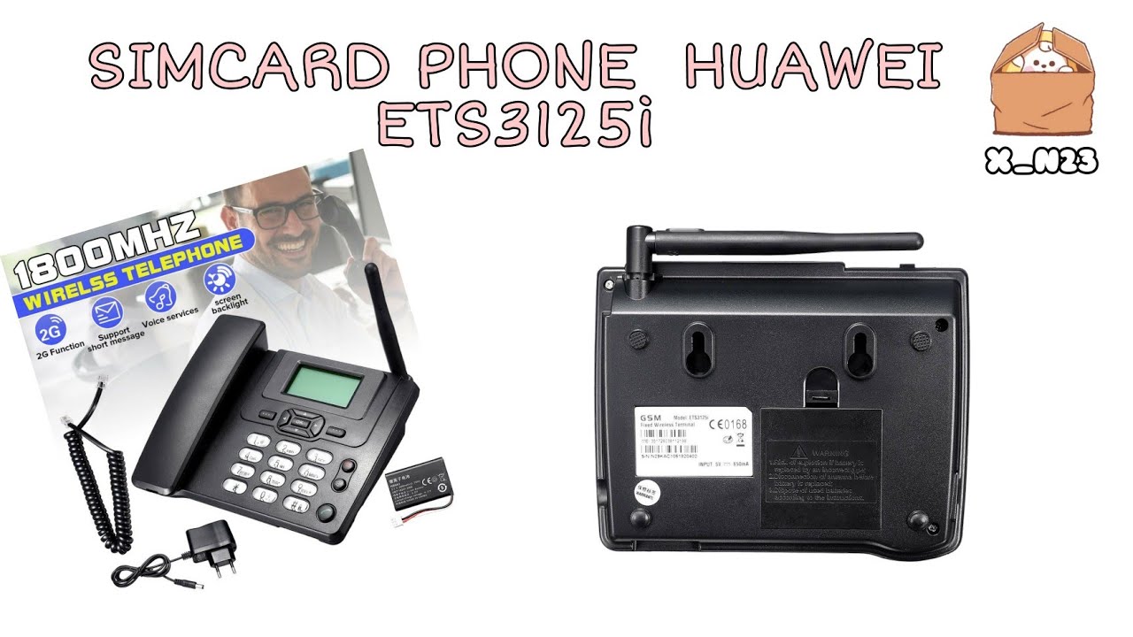 HUAWEI ETS3125i SIMCARD PHONE OFFICE/HOME