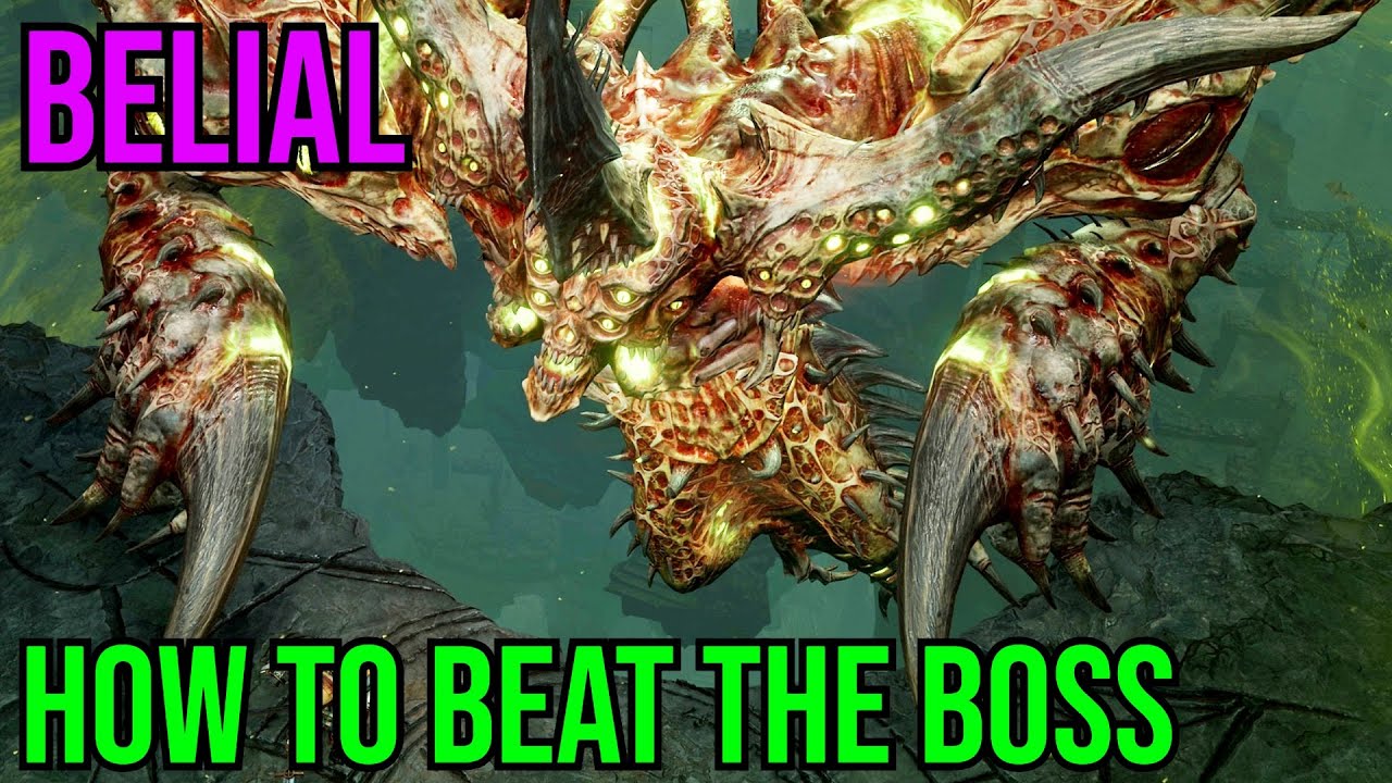 Diablo IV Season 8 Belial Lord of Lies Pinnacle Boss Fight - A Diablo 4 How To Video