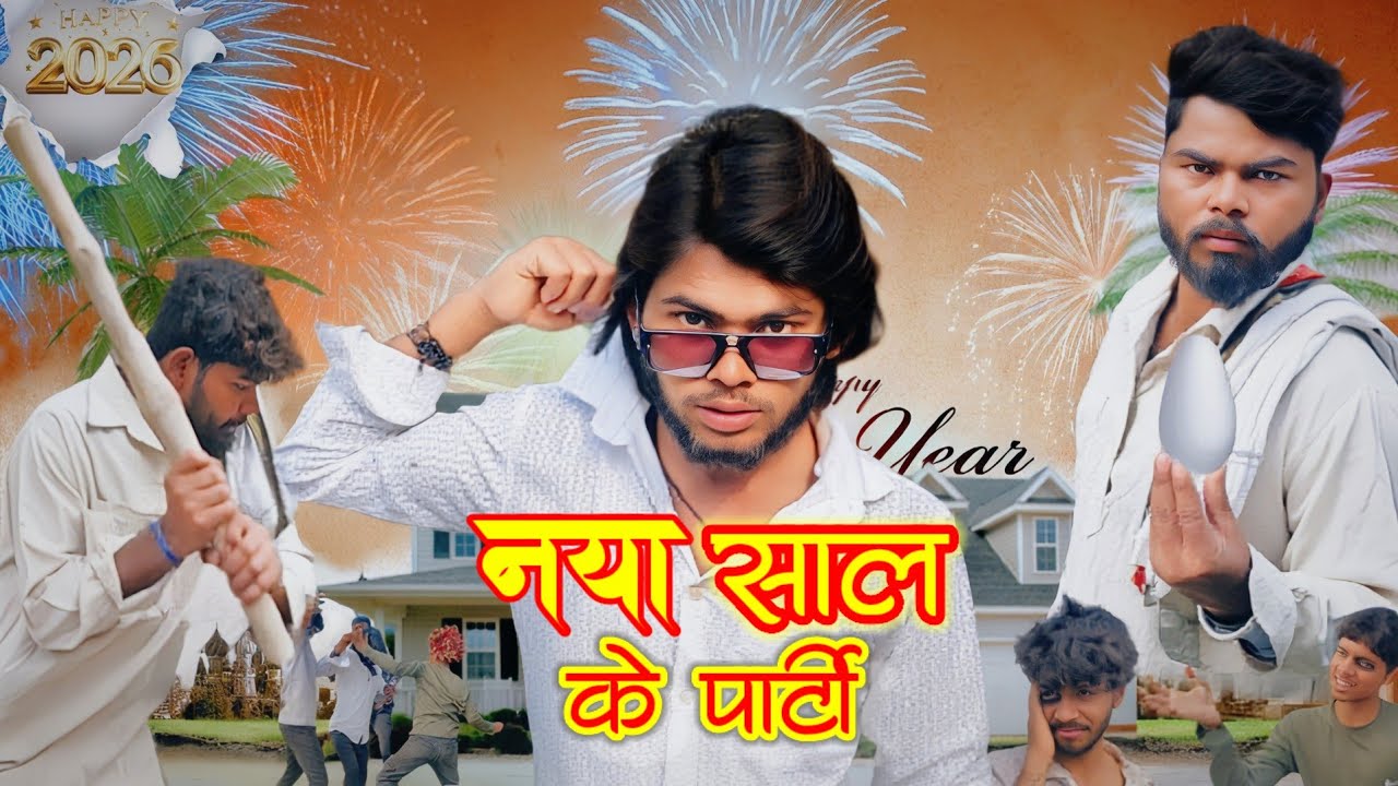 नया साल के पार्टी -- naya saal ke party --MR RANJIT RASIYA - FULL COMEDY VIDEO 📷