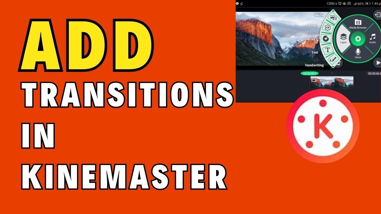 How to Add Transitions in KineMaster 2024?