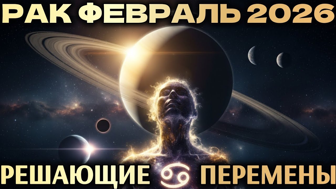 ♋️ РАК ФЕВРАЛЬ 2026 - МЕСЯЦ РЕШАЮЩИХ ПЕРЕМЕН.